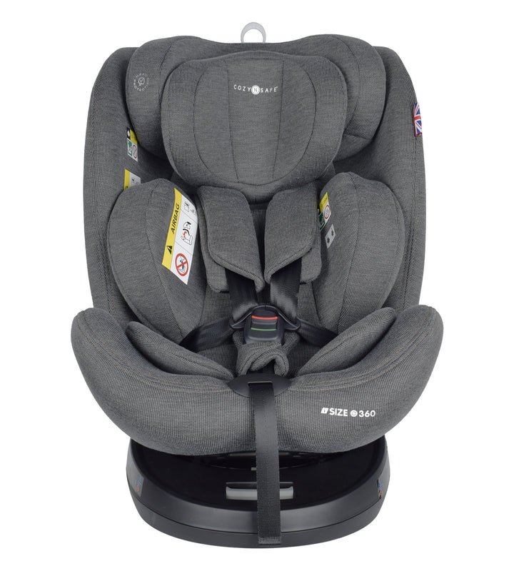 Cozy N Safe Apollo i-Size 360° Car Seat - Moon Grey