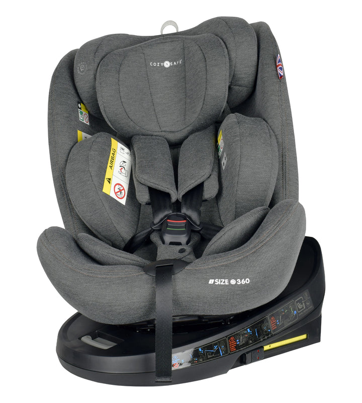 Cozy N Safe Apollo i-Size 360° Car Seat - Moon Grey