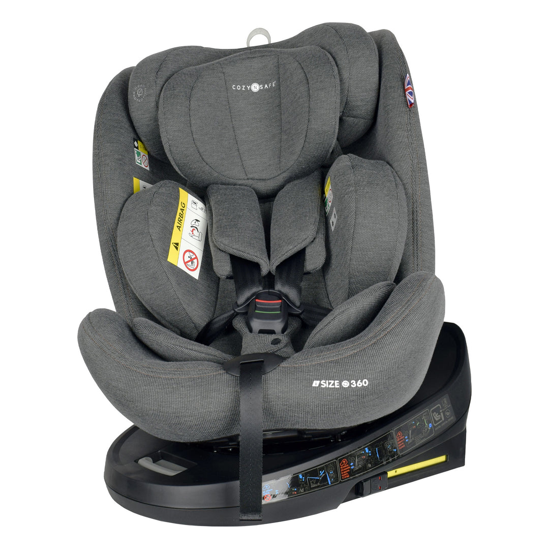 Cozy N Safe Apollo i-Size 360° Car Seat - Moon Grey