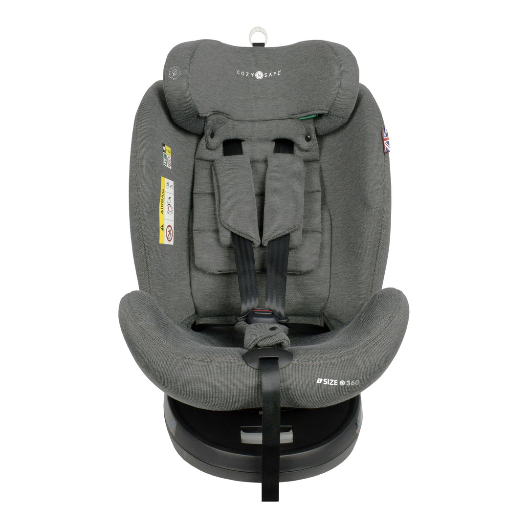 Cozy N Safe Apollo i-Size 360° Car Seat - Moon Grey