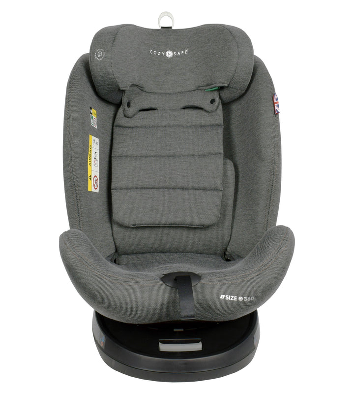 Cozy N Safe Apollo i-Size 360° Car Seat - Moon Grey