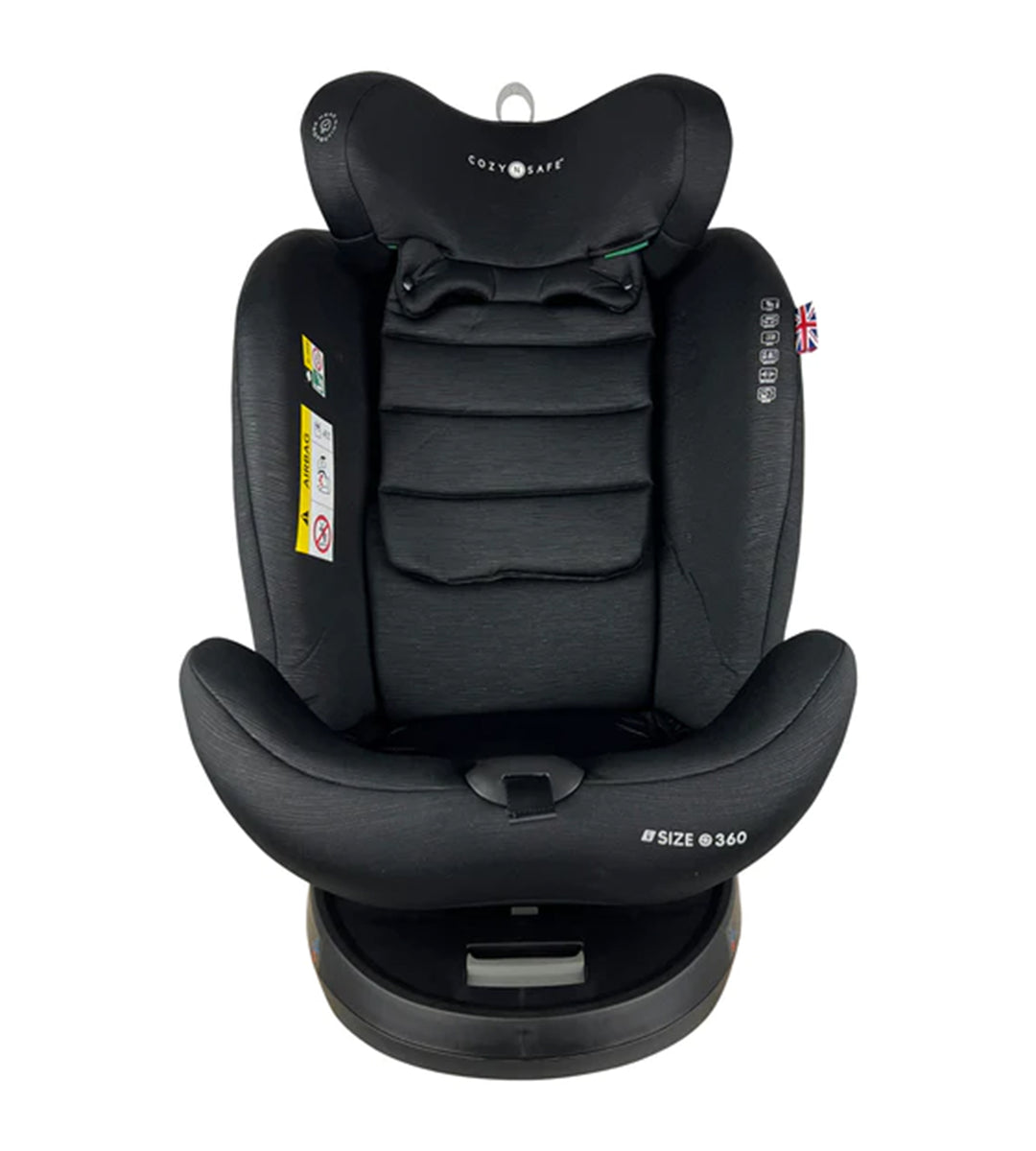 Cozy N Safe Apollo i-Size 360° Car Seat - Onyx Black