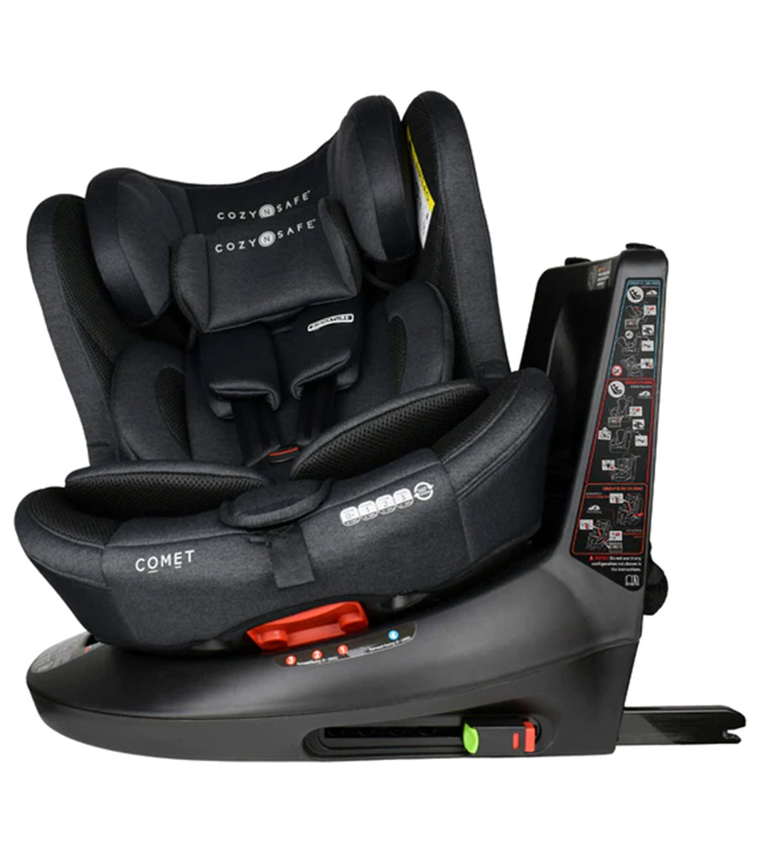 Cozy N Safe Comet Group 0+/1/2/3 360° Rotation Car Seat