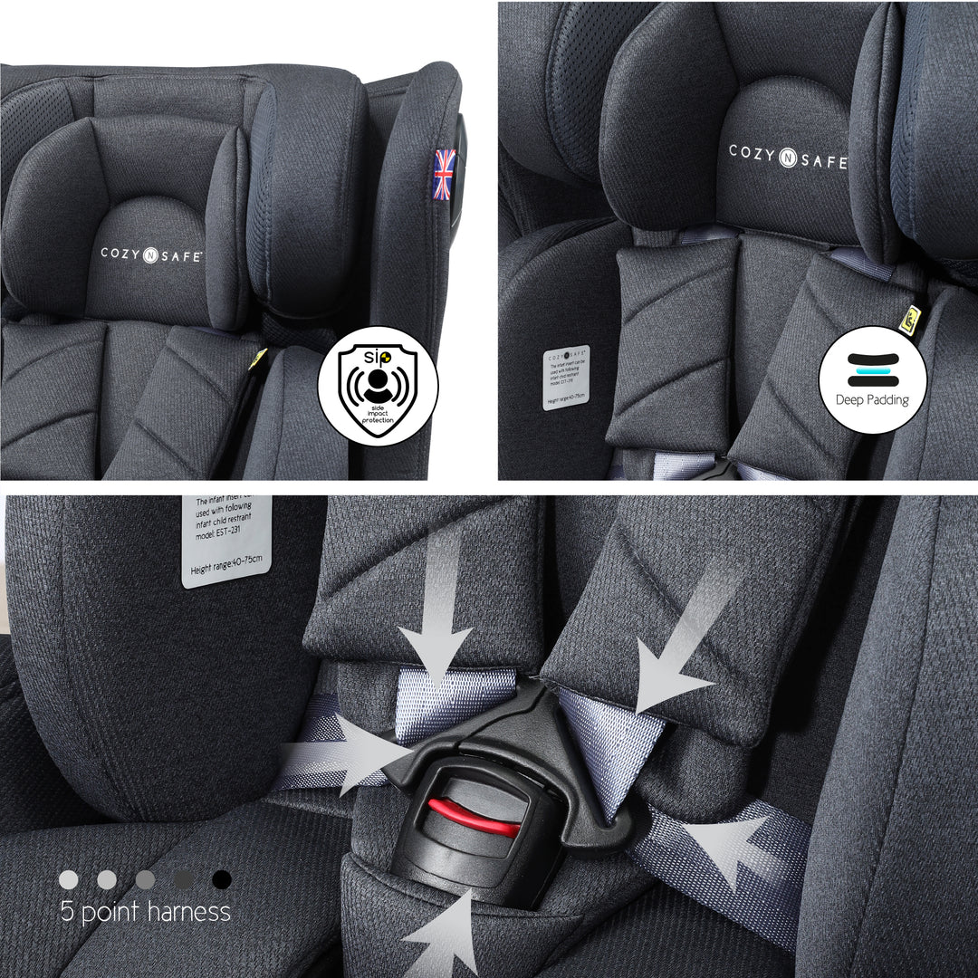 Cozy N Safe Comet Plus i-Size 360° Rotation Car Seat