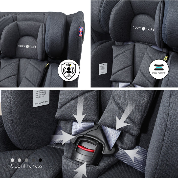 Cozy N Safe Comet Plus i-Size 360° Rotation Car Seat