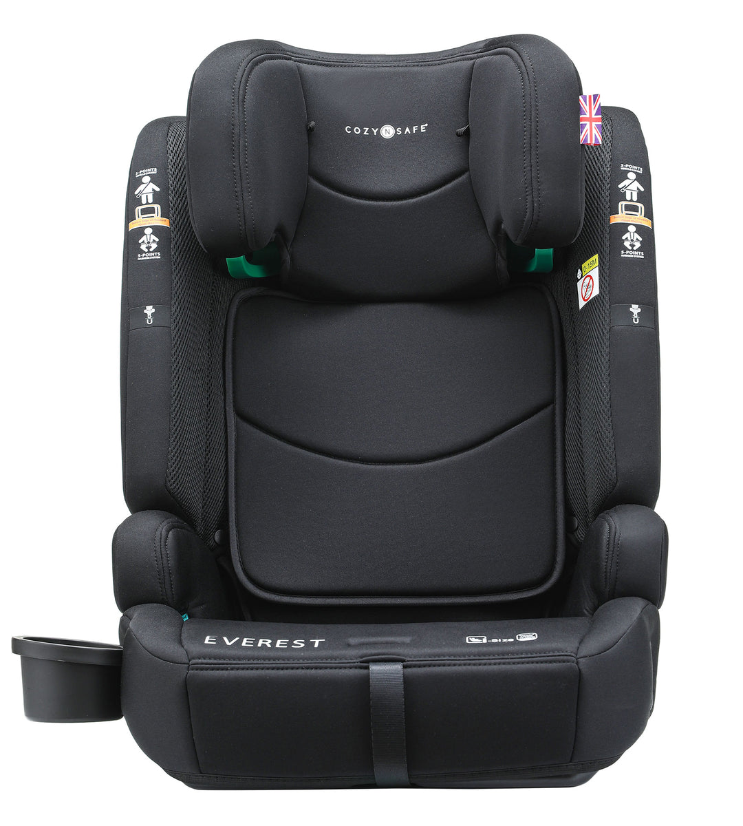 Cozy N Safe Everest i-Size Car Seat - Onyx