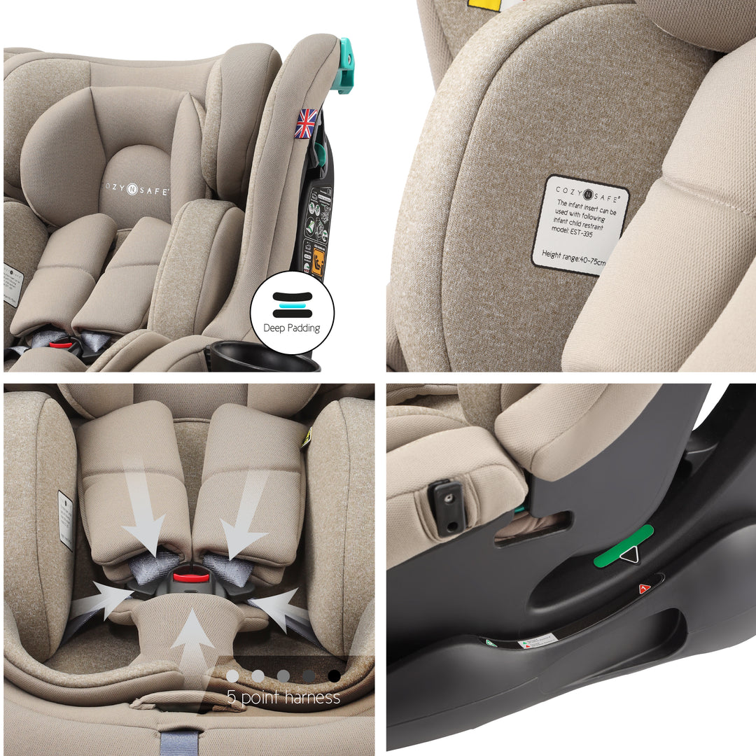 Cozy N Safe Fitzroy Plus i-Size Car Seat