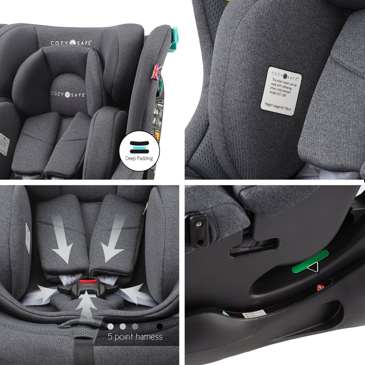 Cozy N Safe Fitzroy Plus i-Size Car Seat