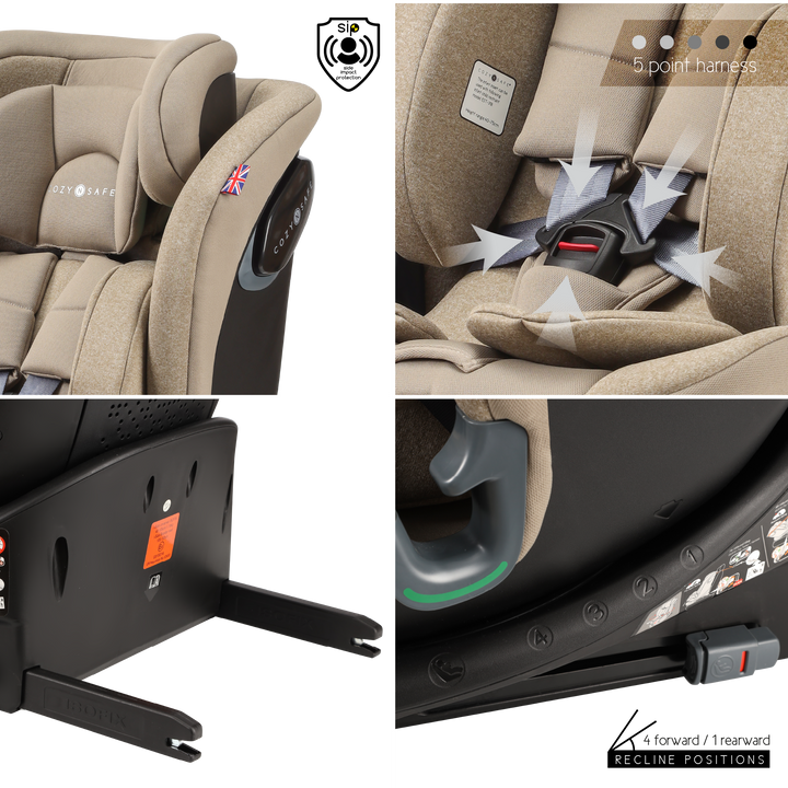 Cozy N Safe Vesta i-Size 360° Rotation Car Seat