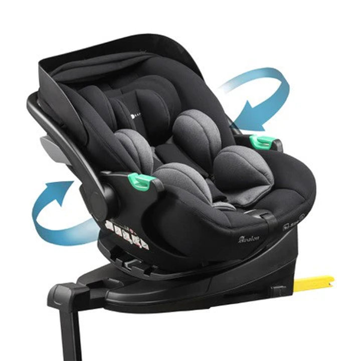 Cozy N Safe Avalon i-Size 360 Rotation 40-87 Car Seat with Base - Black