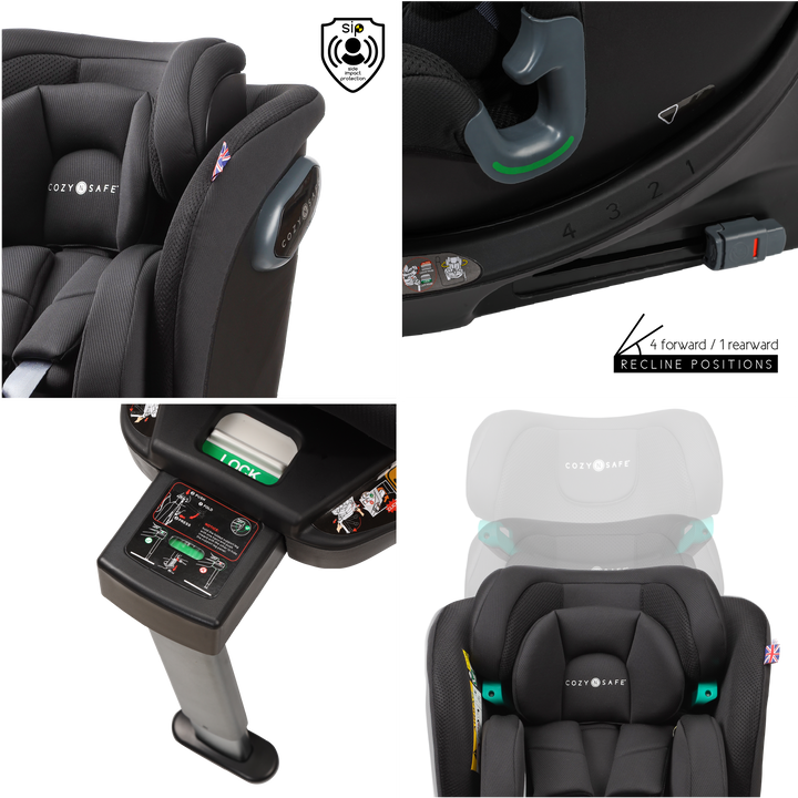 Cozy N Safe Stanford i-Size 360 Rotation Car Seat with Base