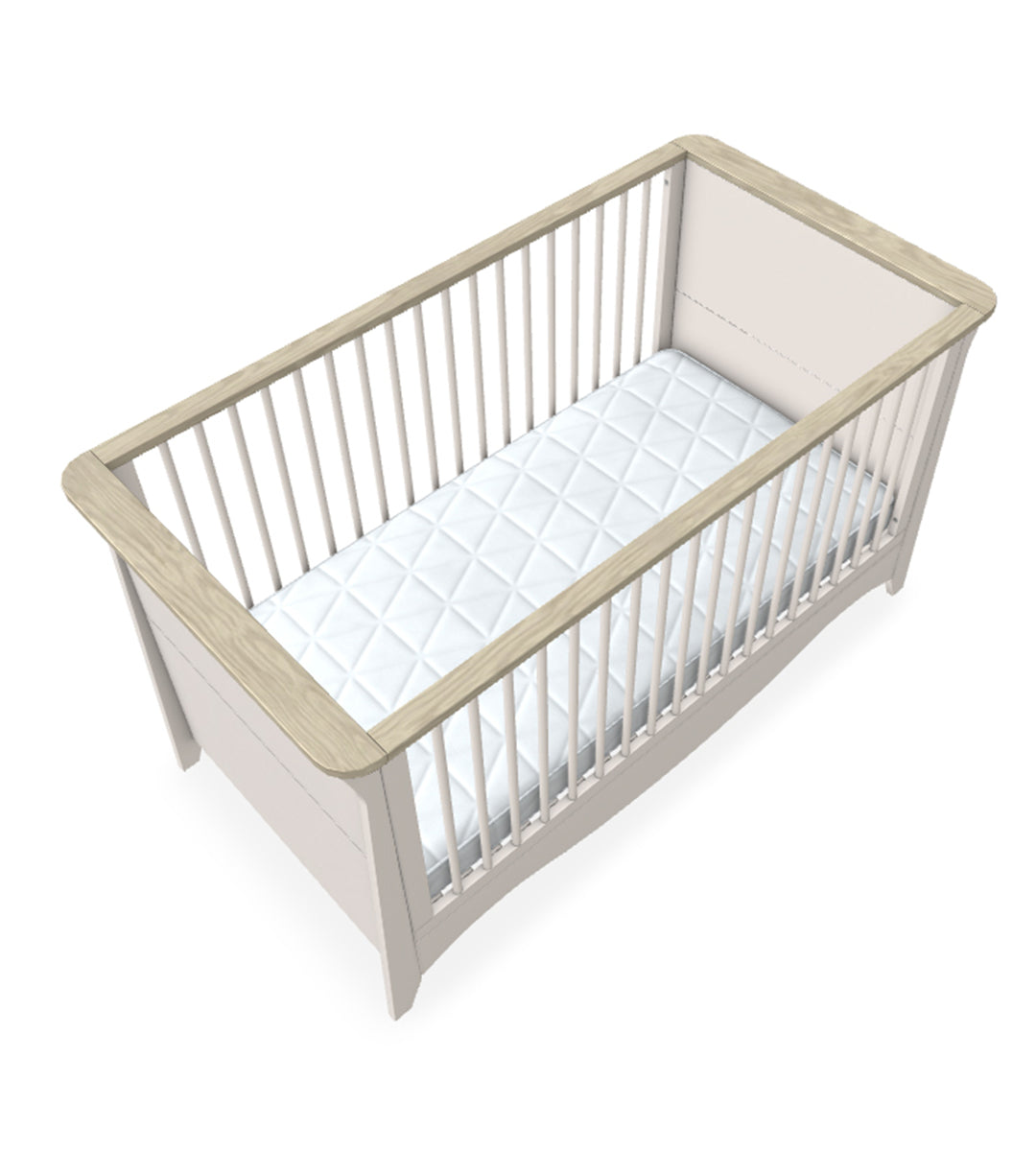 CuddleCo Cot Bed - Clara