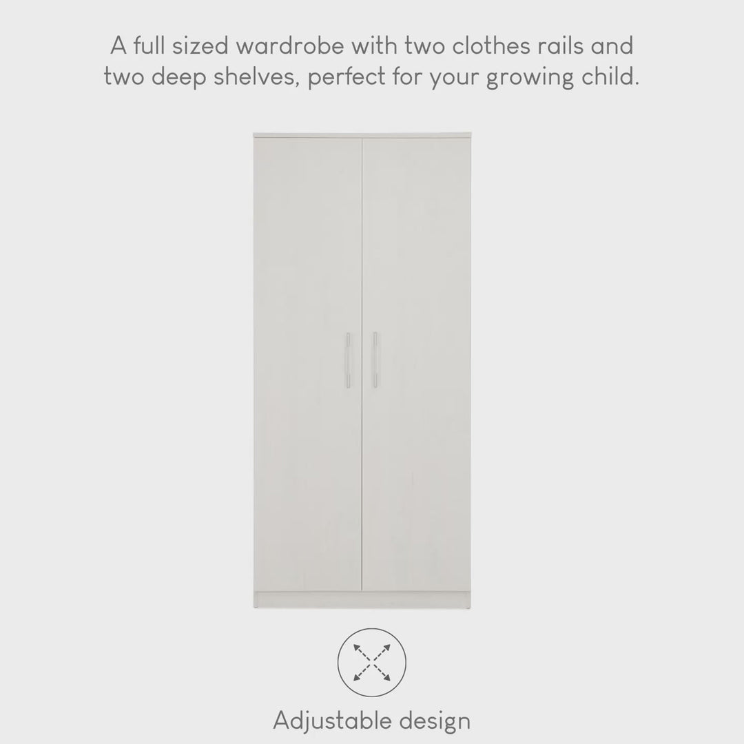 CuddleCo Double Wardrobe - Freya