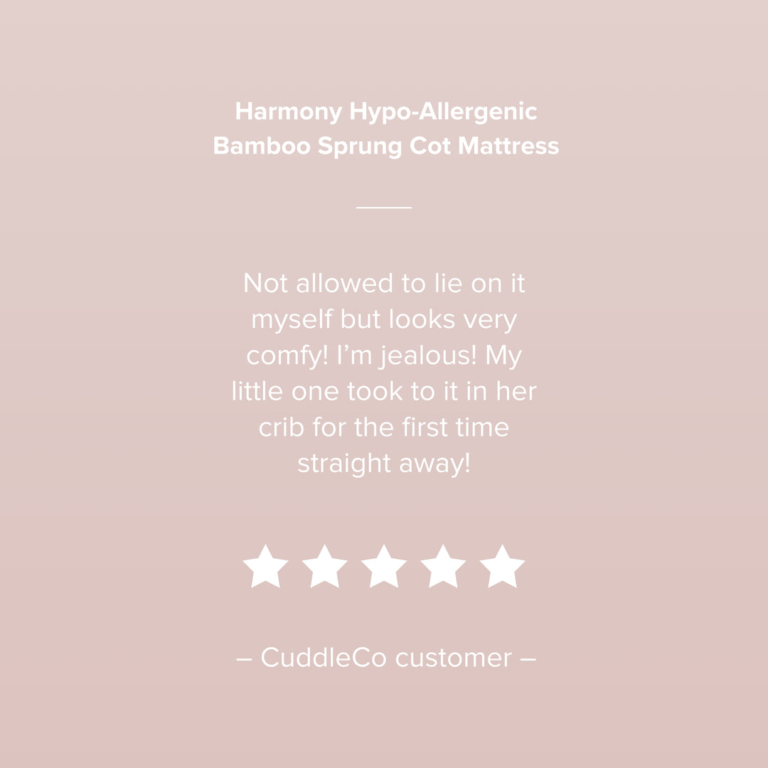 CuddleCo Harmony Sprung Hypo-Allergenic Foam Mattress