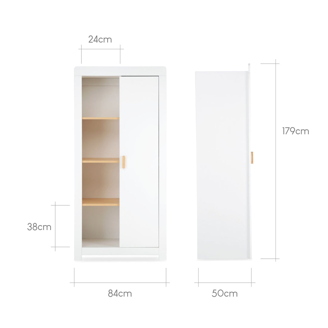 CuddleCo Double Wardrobe - Nola Signature