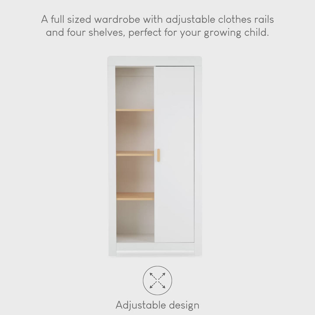 CuddleCo Double Wardrobe - Nola Signature