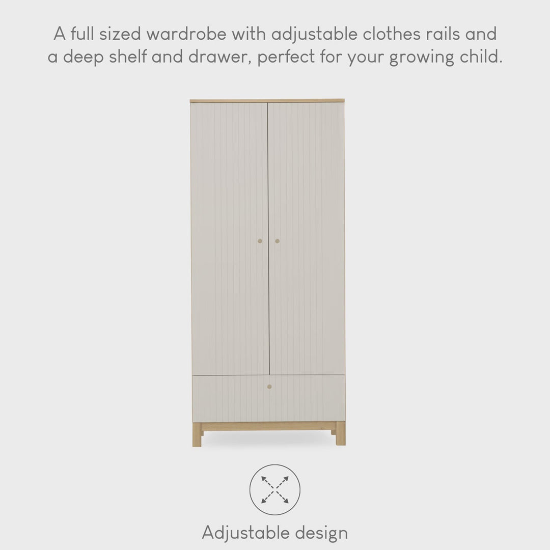 CuddleCo Double Wardrobe - Remi