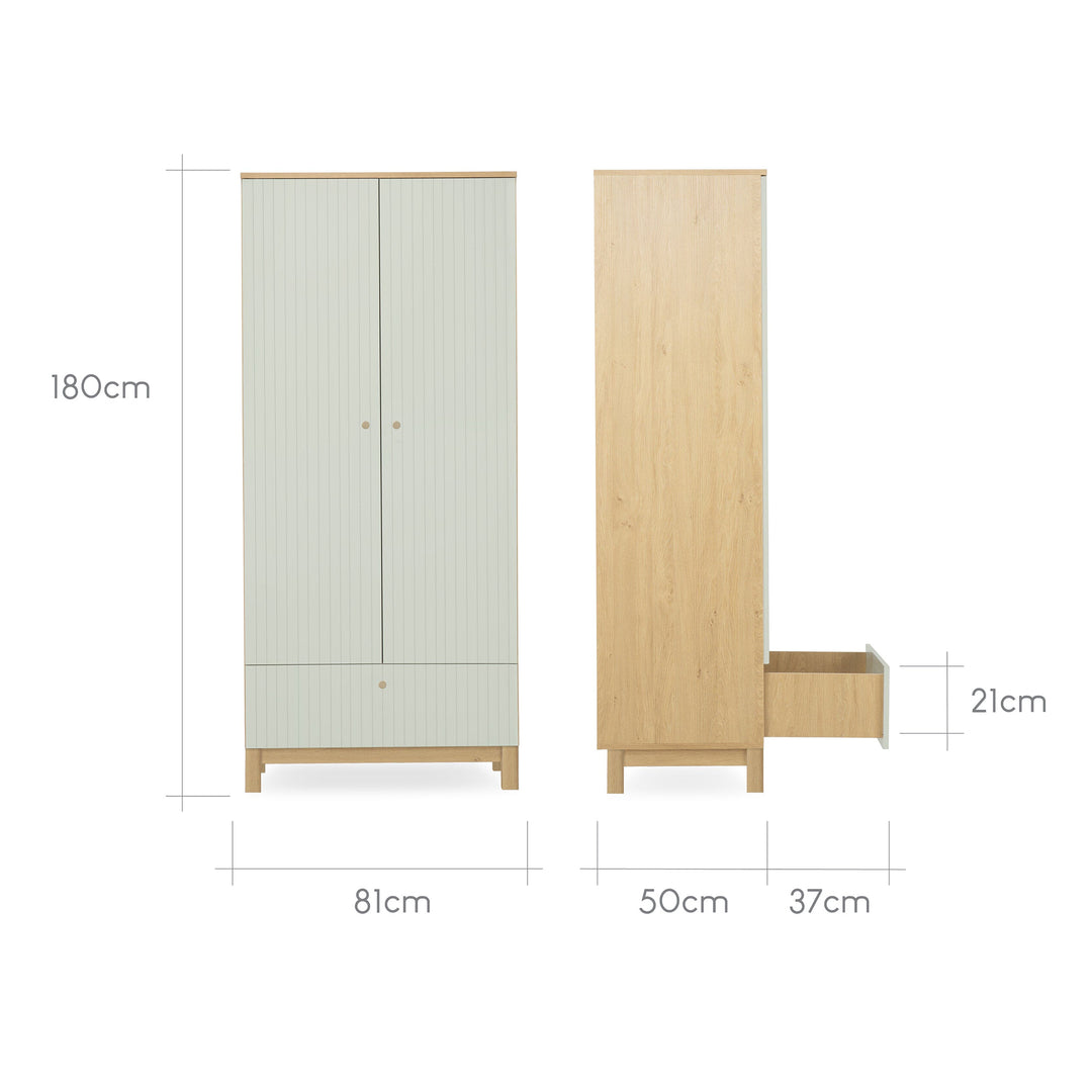 CuddleCo Double Wardrobe - Remi