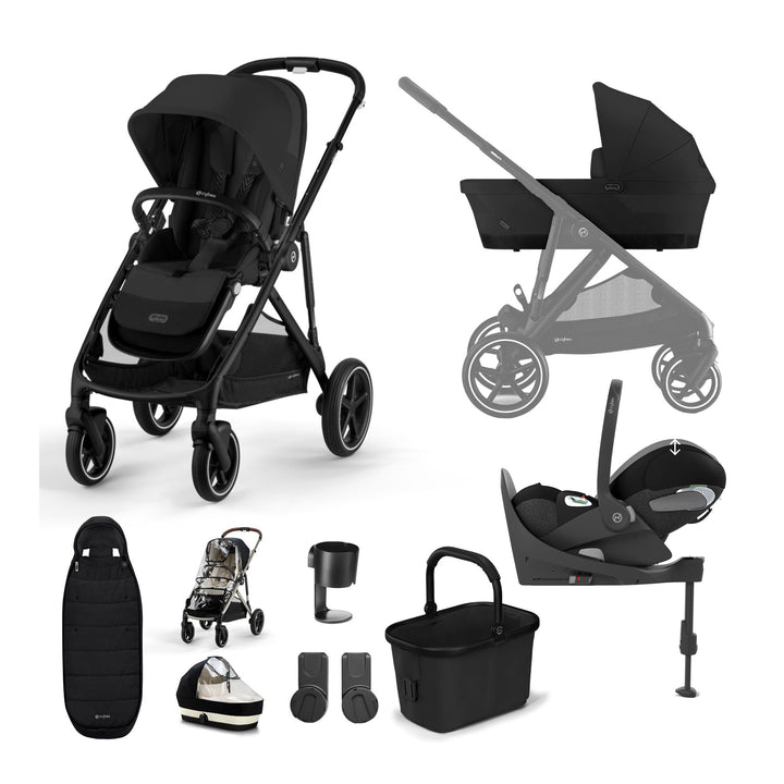 Cybex Gazelle S Stroller with Cloud G & Base 11 Piece Bundle