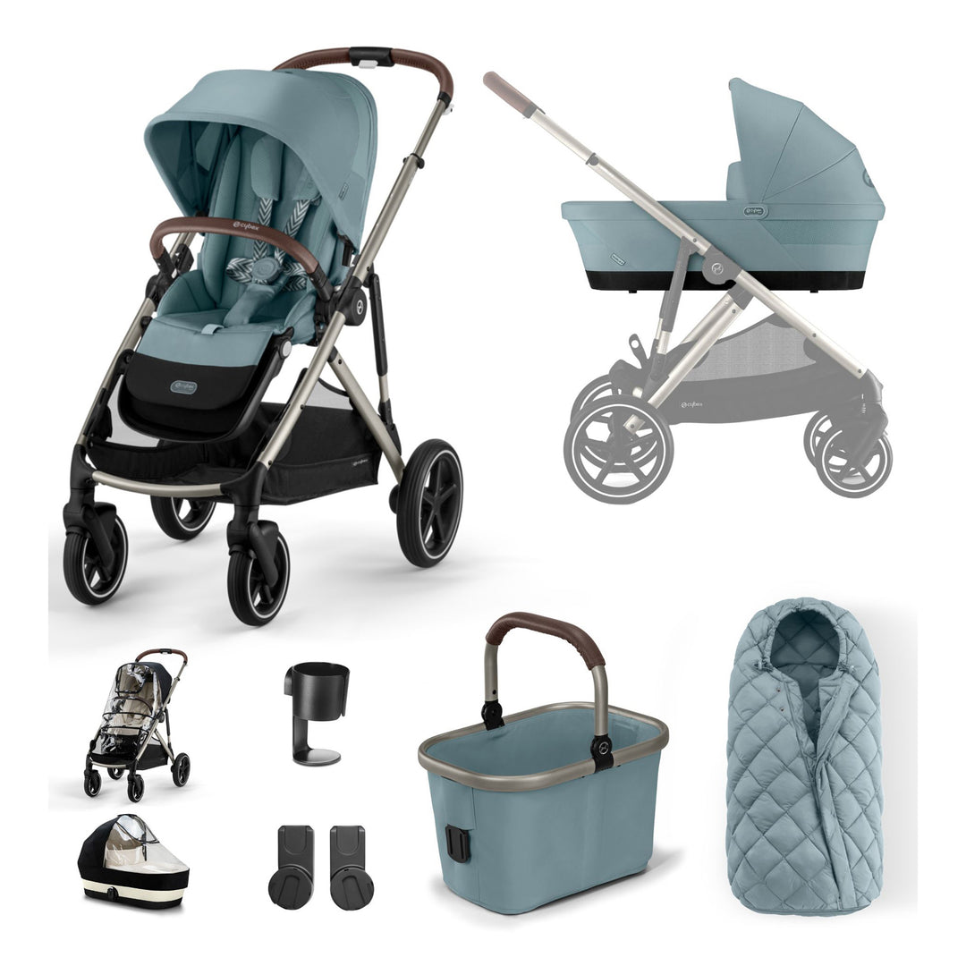 Cybex Gazelle S Stroller 9 Piece Bundle