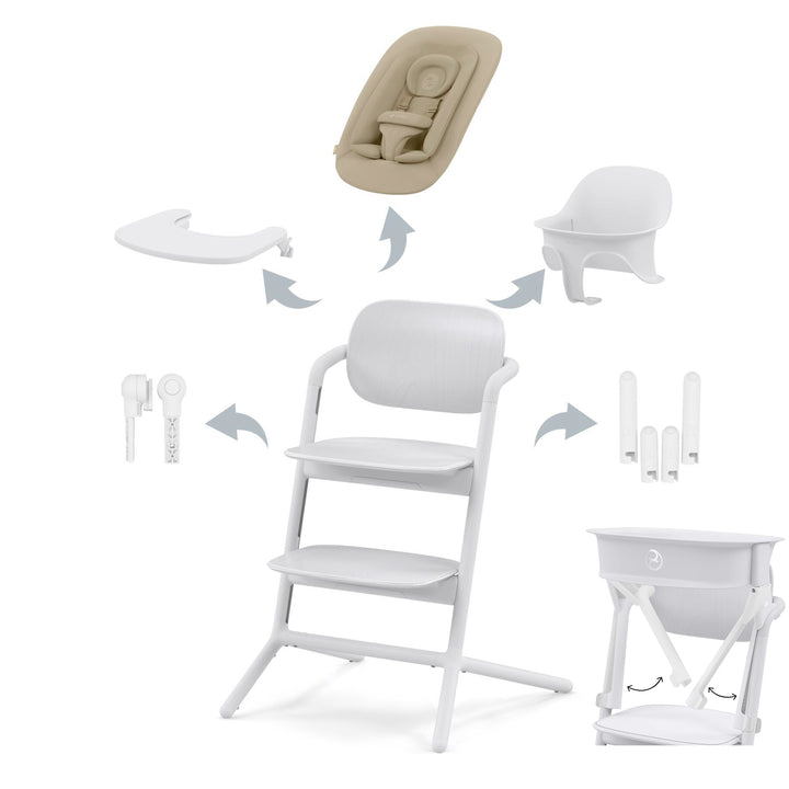 Cybex Lemo 5-in-1 Highchair with Learning Tower