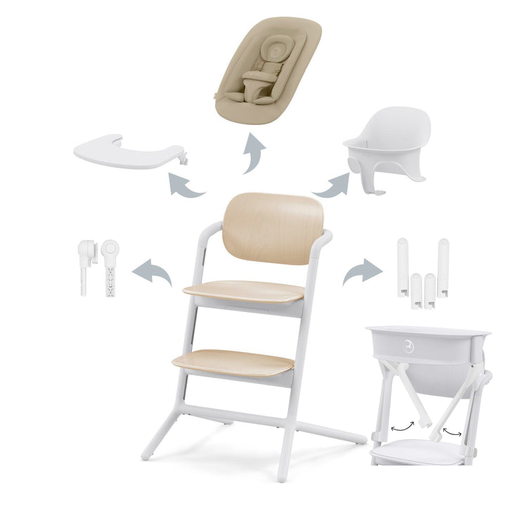 Cybex Lemo 5-in-1 Highchair with Learning Tower