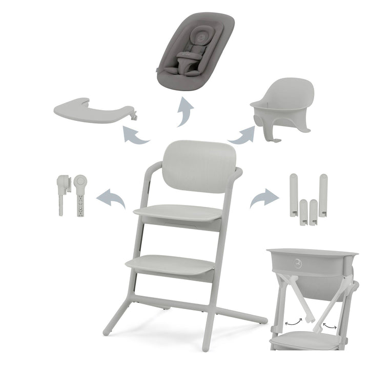 Cybex Lemo 5-in-1 Highchair with Learning Tower