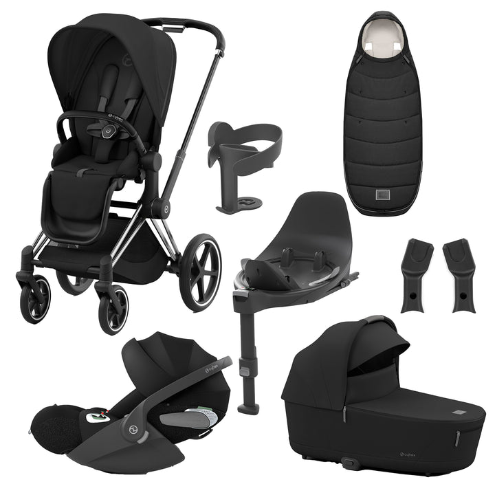 Cybex Priam 8 Piece Travel System with Cloud T