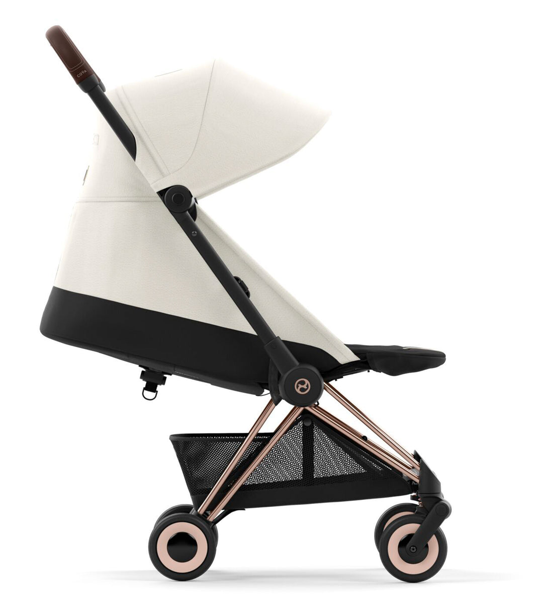 Cybex Coya Travel Stroller - Rose Gold Frame