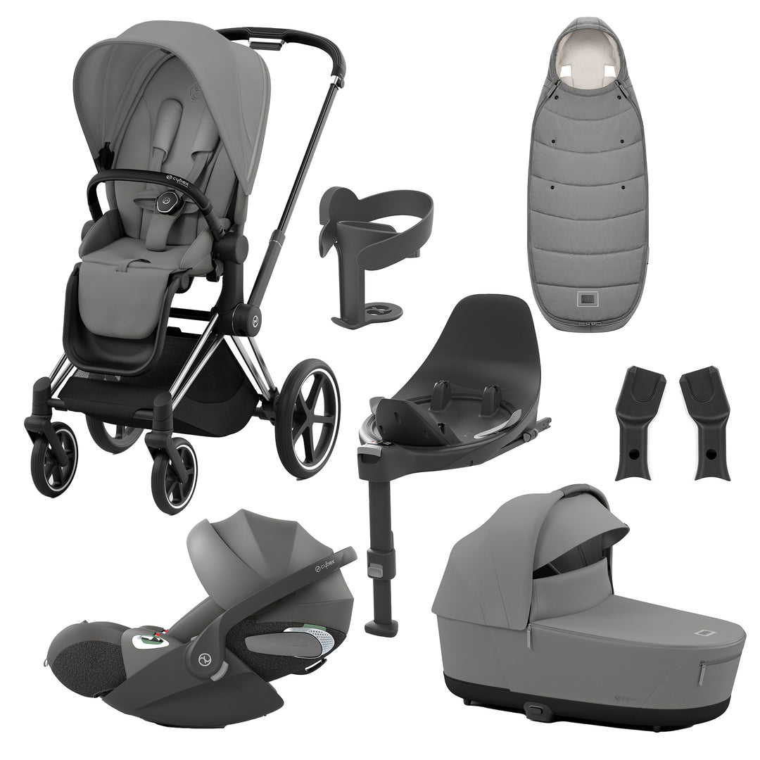 Cybex Priam 8 Piece Travel System with Cloud T