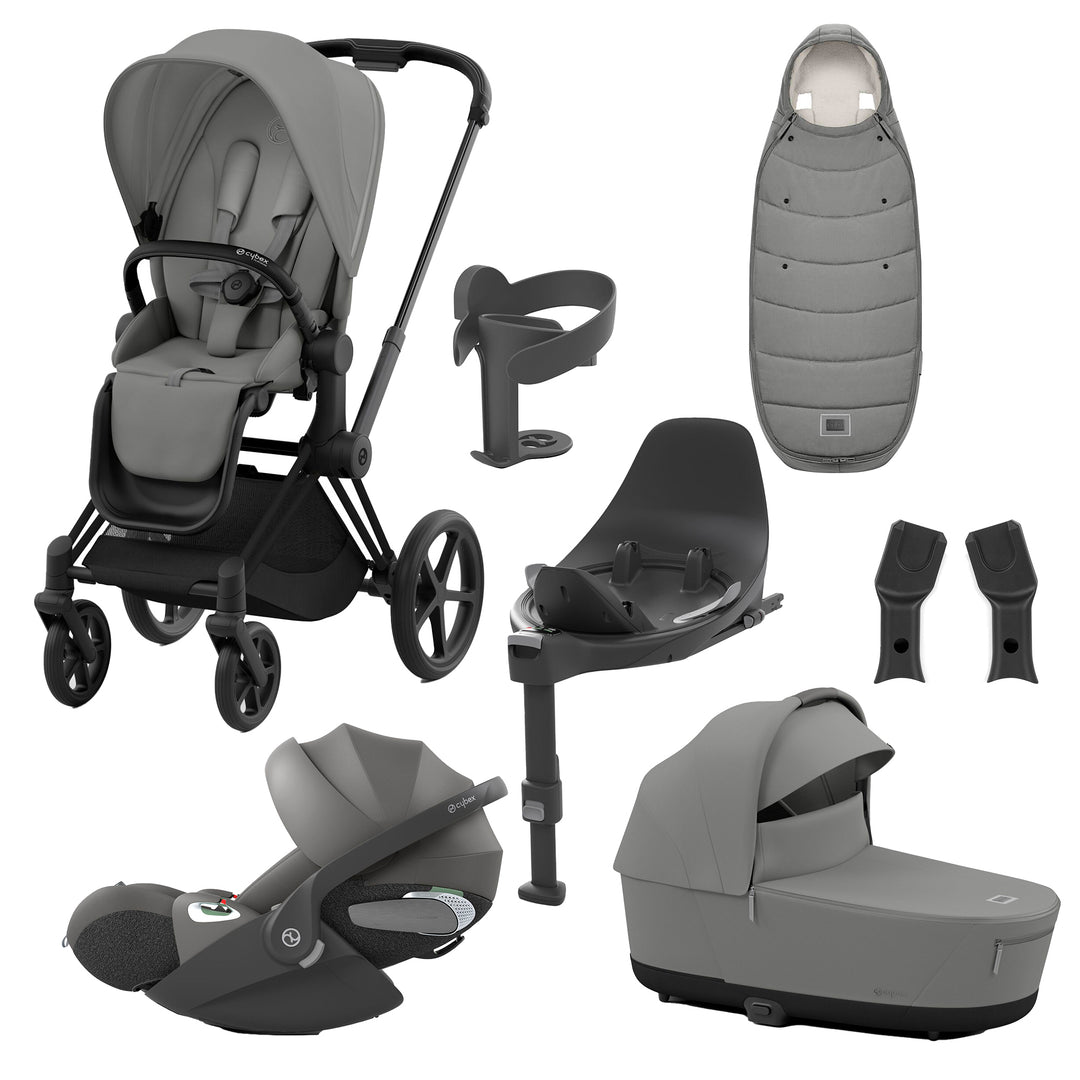 Cybex Priam 8 Piece Travel System with Cloud T & Base