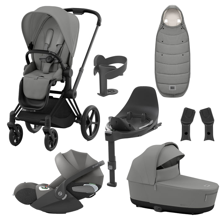 Cybex Priam 8 Piece Travel System with Cloud T & Base