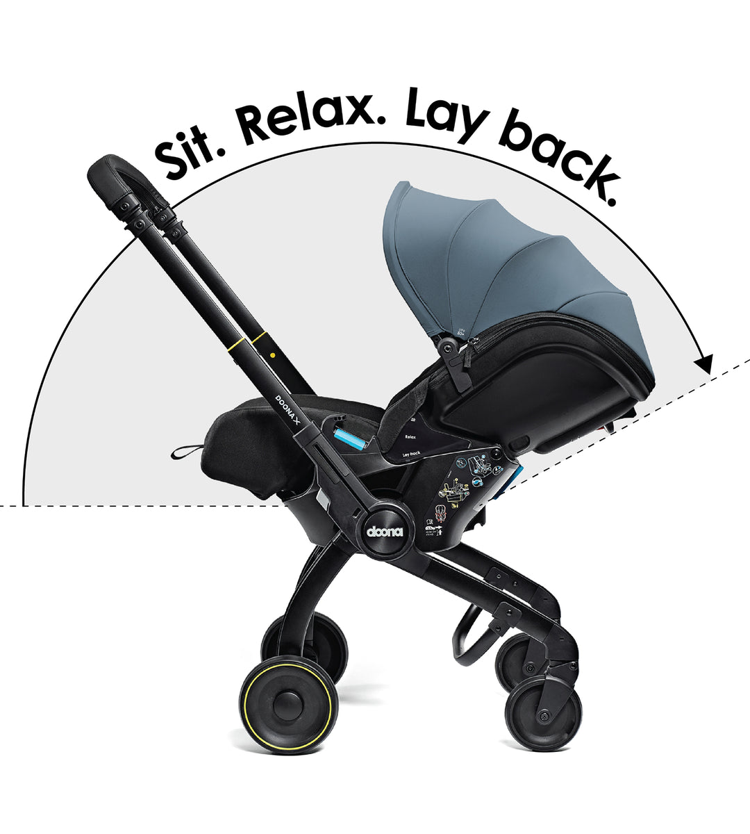 Doona X i-Size Infant Car Seat Stroller