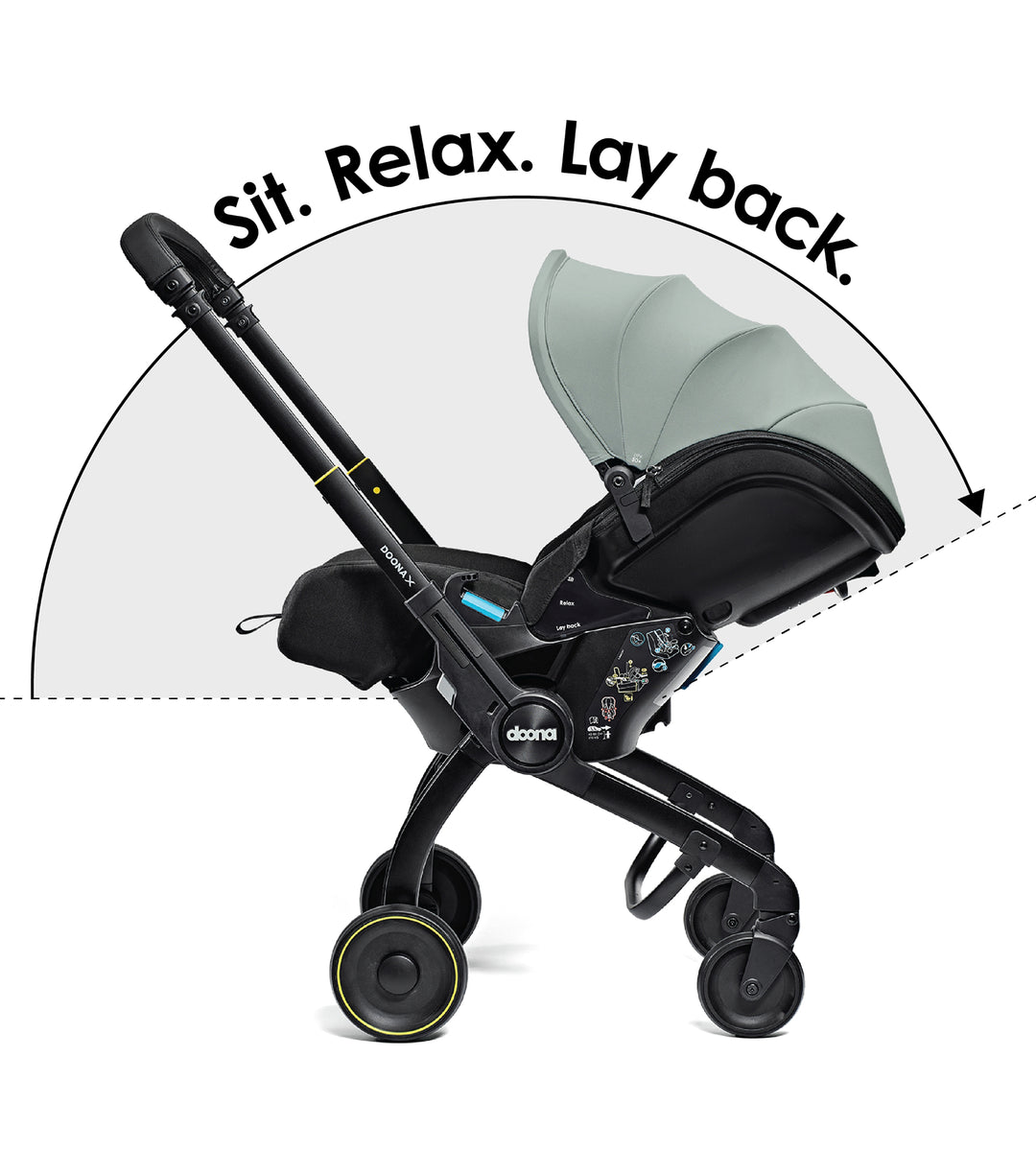 Doona X i-Size Infant Car Seat Stroller