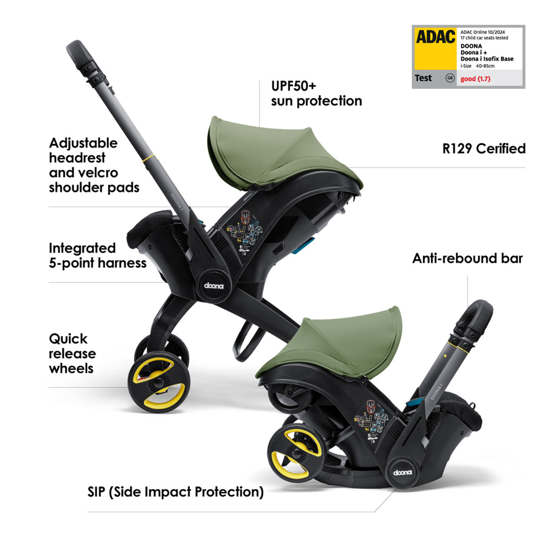 Doona i-Size Infant Car Seat Stroller