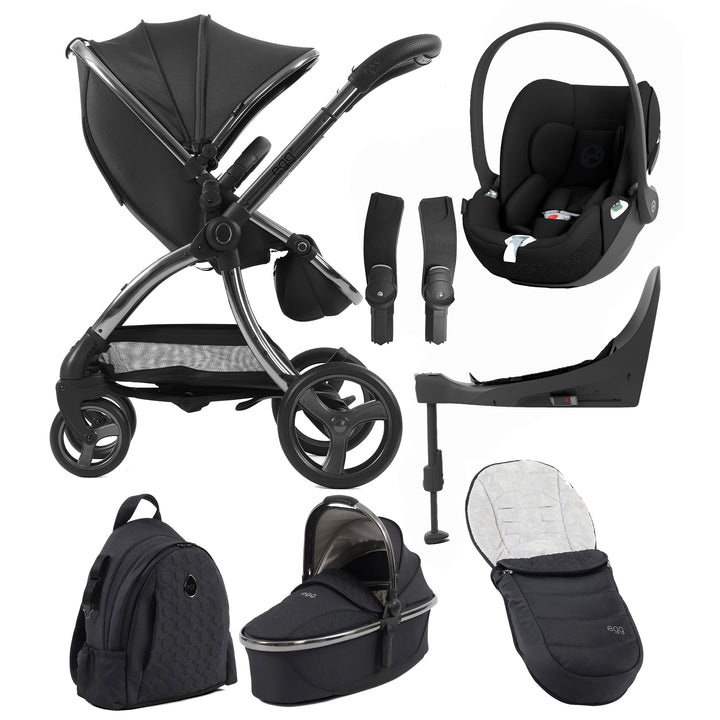 Egg 3 8-Piece Travel System with Cybex Cloud T Car Seat & Base