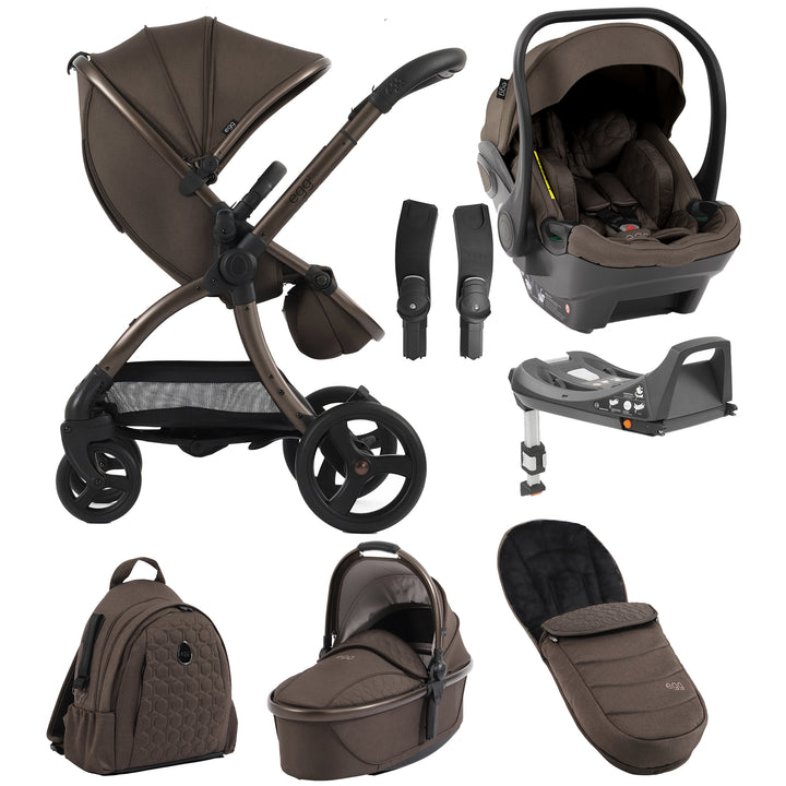 Egg 3 8-Piece Travel System with Shell Car Seat & Base