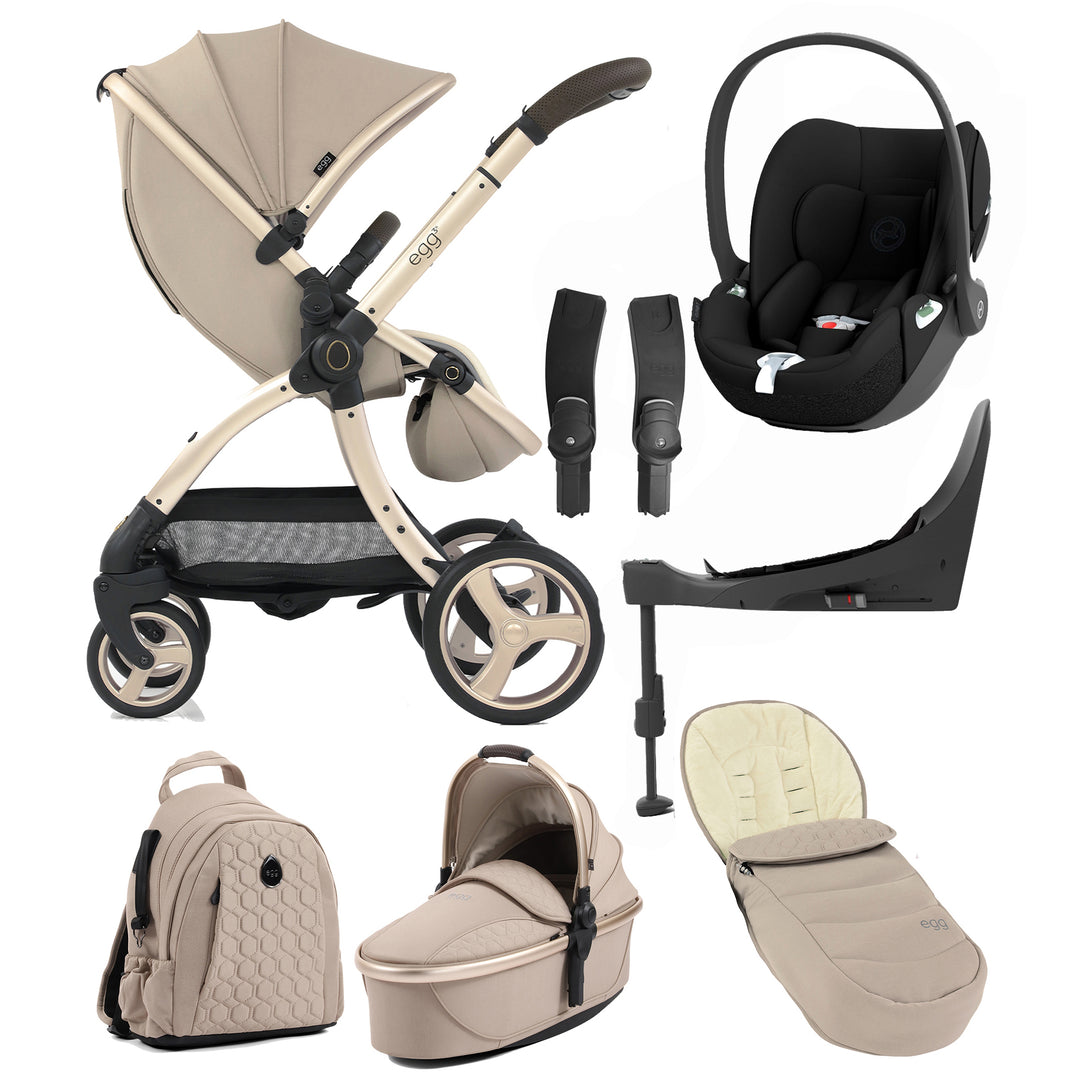 Egg 3 8-Piece Travel System with Cybex Cloud T Car Seat & Base 2026