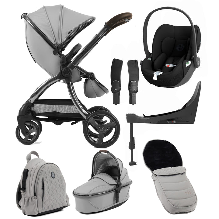 Egg 3 8-Piece Travel System with Cybex Cloud T Car Seat & Base