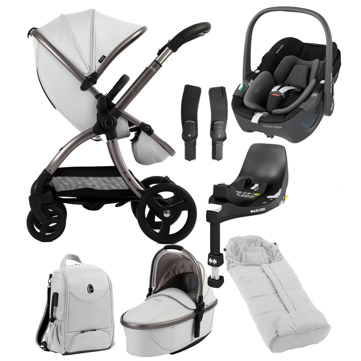 Egg 3 8-Piece Travel System with Maxi Cosi Pebble 360 Pro & Base Special Edition