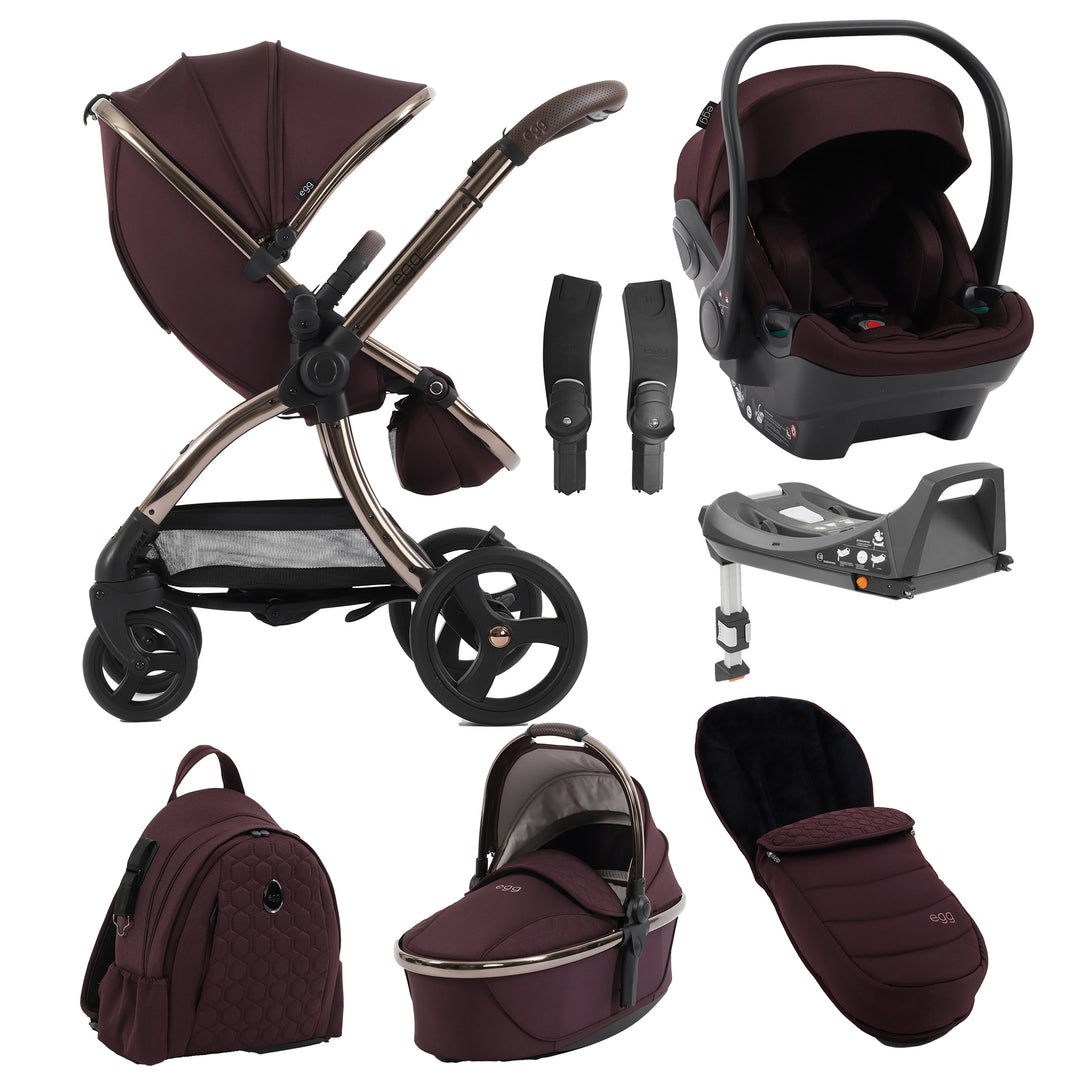 Egg 3 8-Piece Travel System with Shell Car Seat & Base 2026