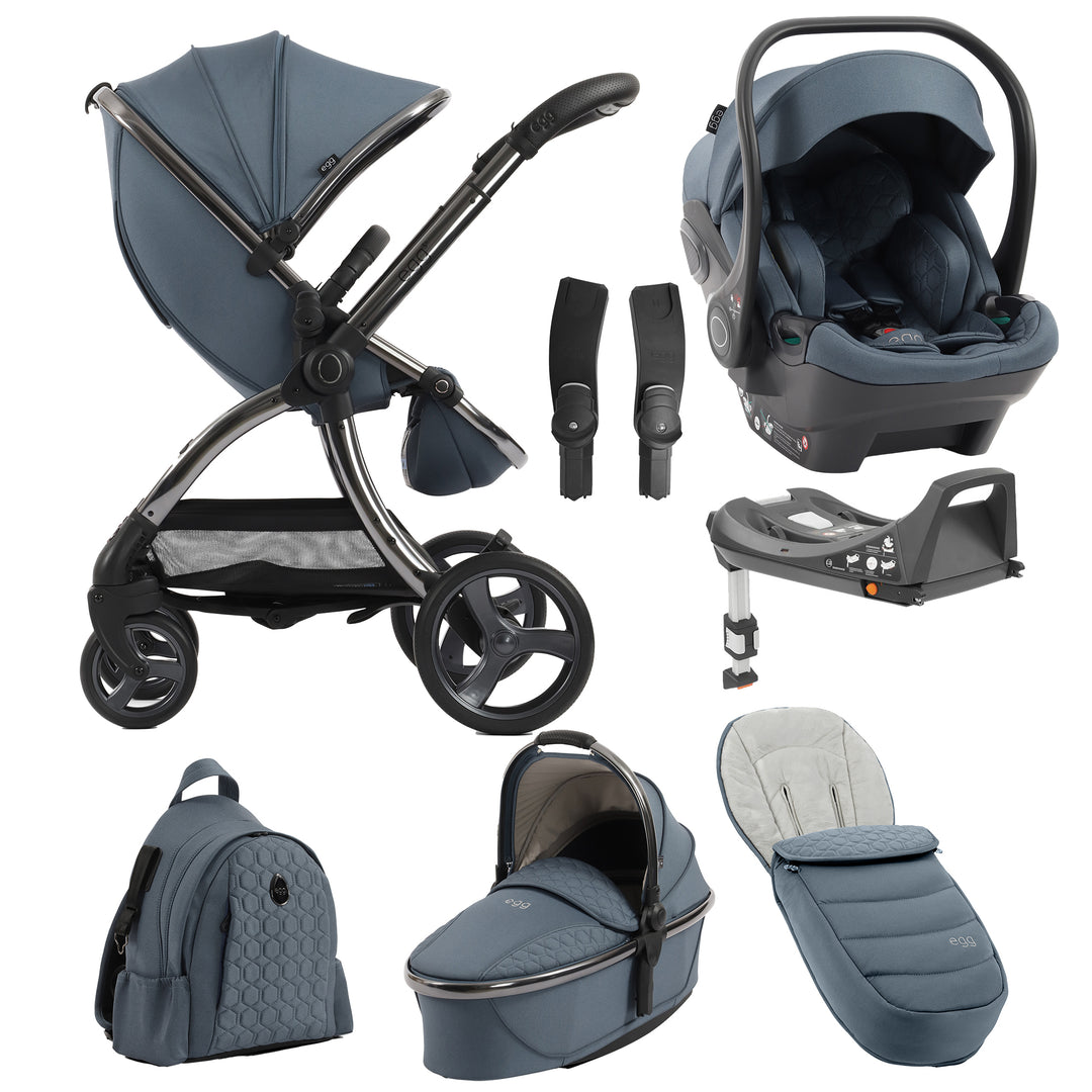 Egg 3 8-Piece Travel System with Shell Car Seat & Base 2026
