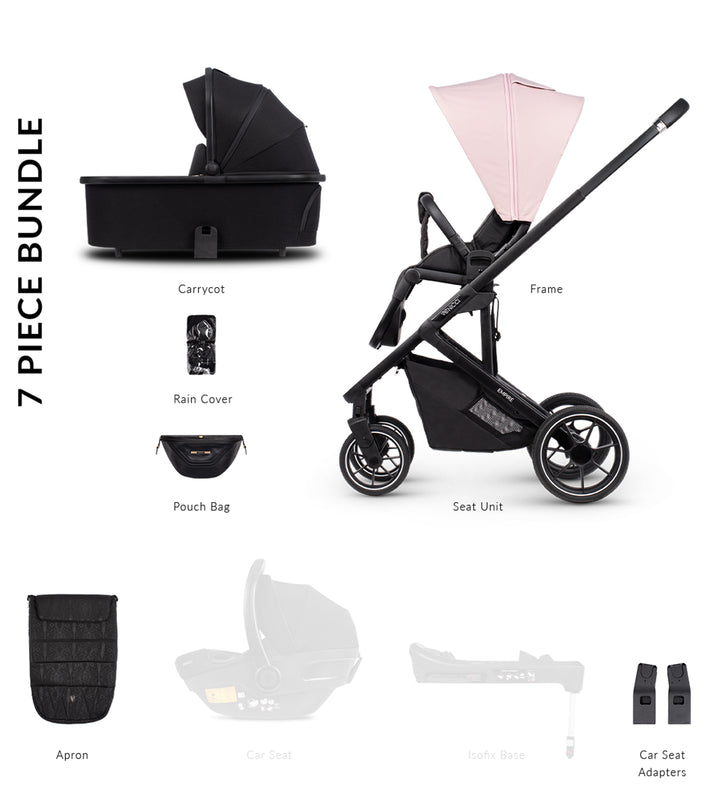 Venicci Empire 2 in 1 Pushchair - Silk Pink