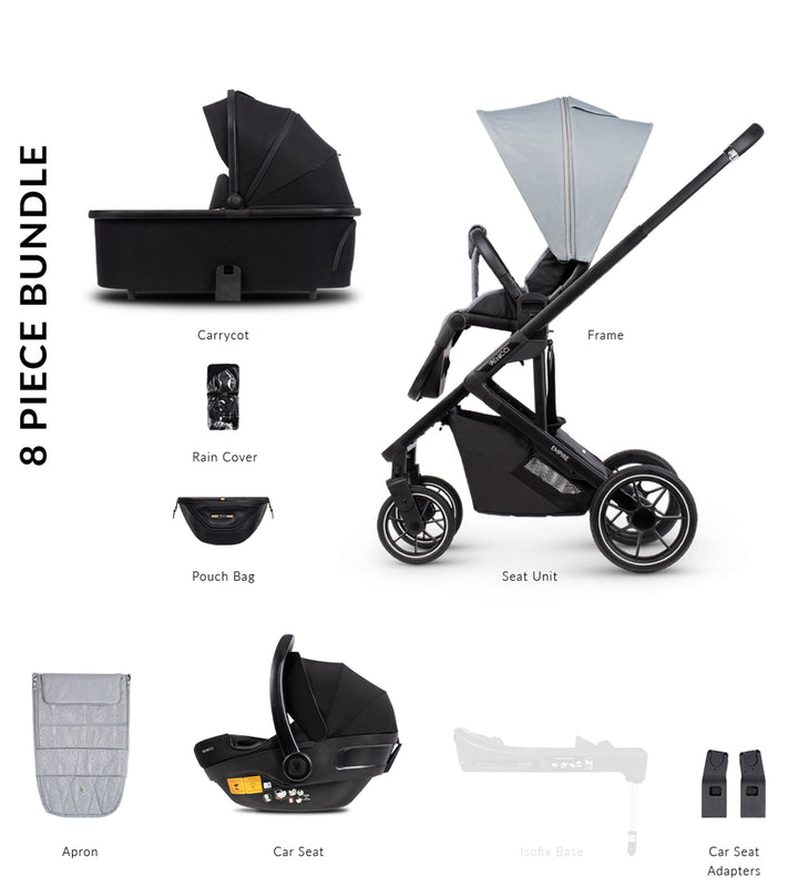 Venicci Empire 3 in 1 Travel System - Urban Grey