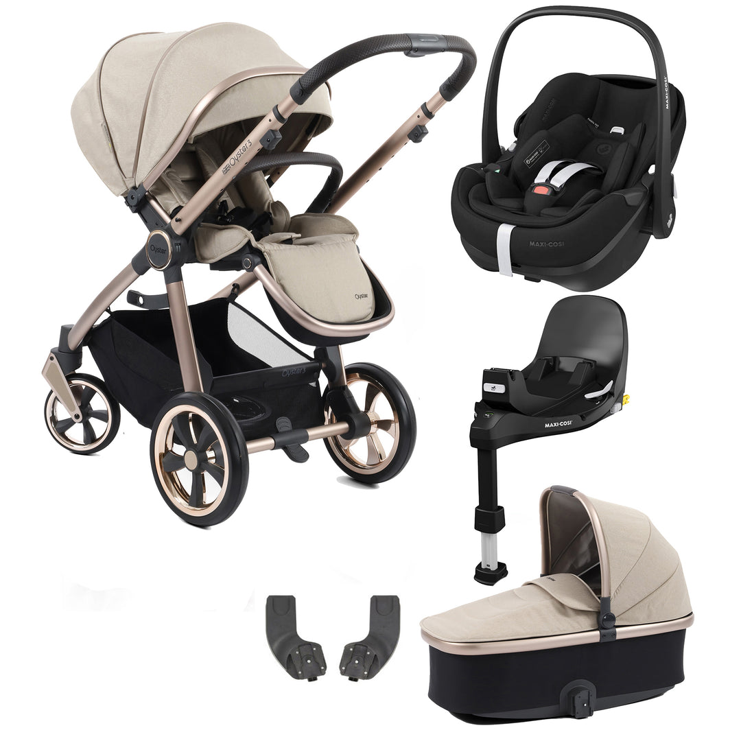 BabyStyle Oyster 3 with Maxi Cosi Pebble 360 Pro - Essential Bundle