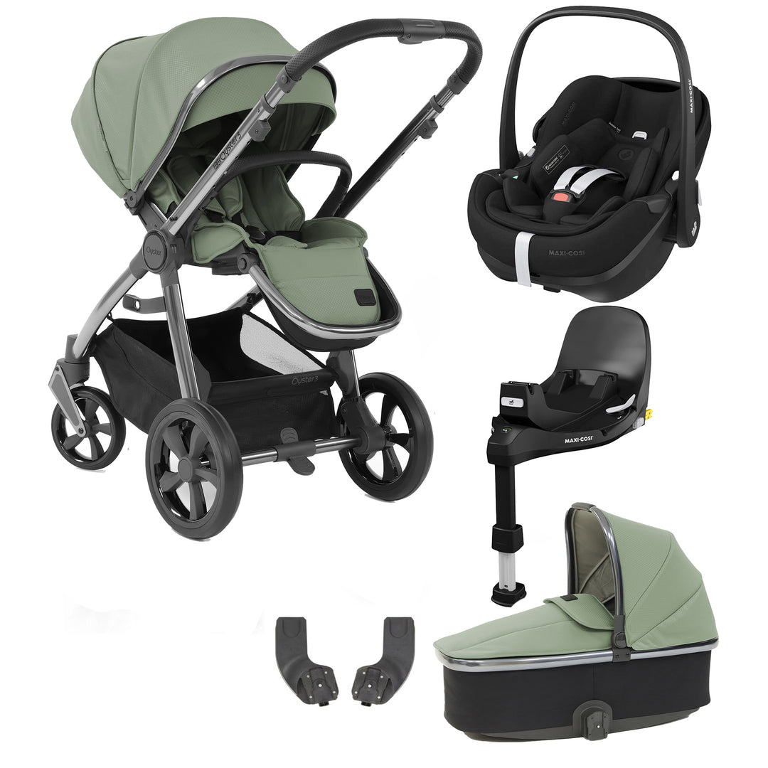 BabyStyle Oyster 3 with Maxi Cosi Pebble 360 Pro - Essential Bundle