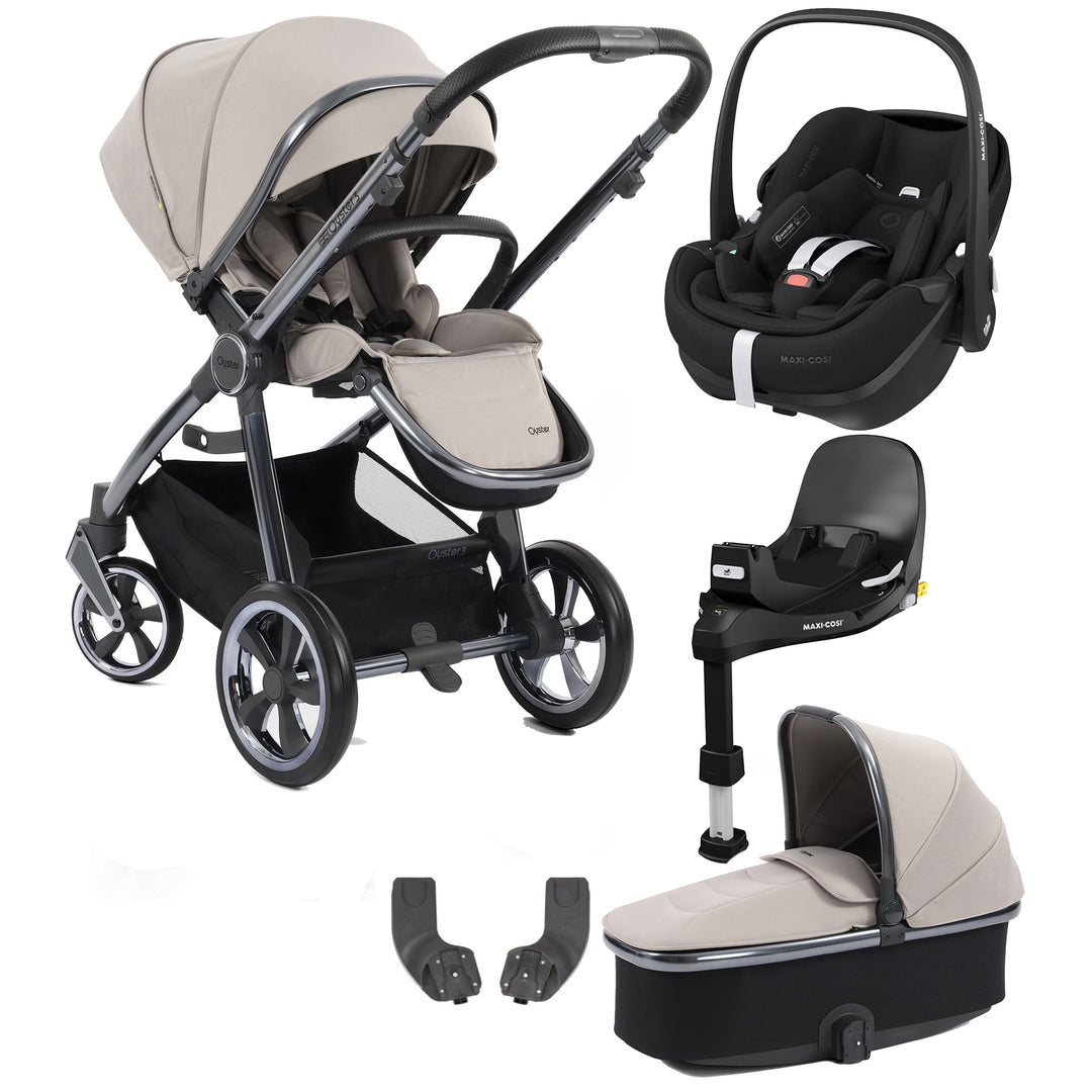 BabyStyle Oyster 3 with Maxi Cosi Pebble 360 Pro - Essential Bundle