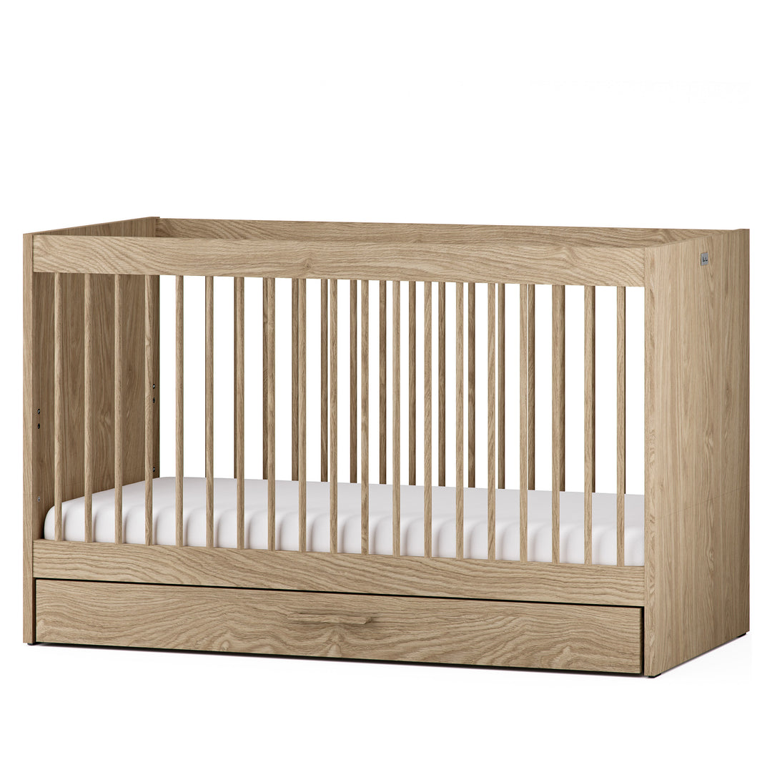 Silver Cross Geneva Cot Bed Oak – Baby and Nursery World