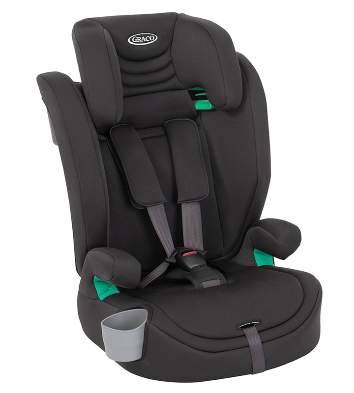 Graco Eldura i-Size Booster Car Seat - Midnight