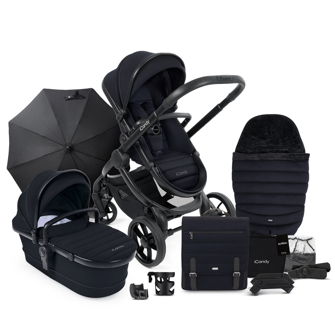 iCandy Peach 7 Pushchair and Carrycot Complete Bundle